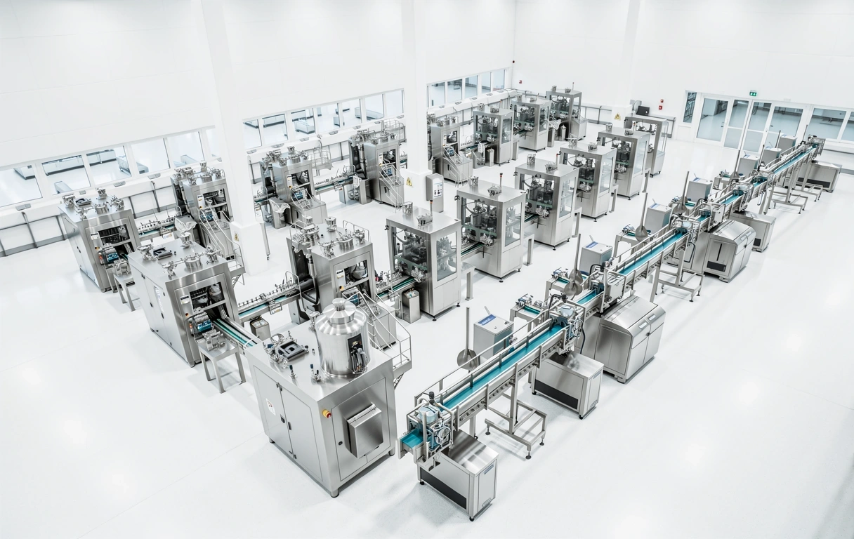 Instalações de produção